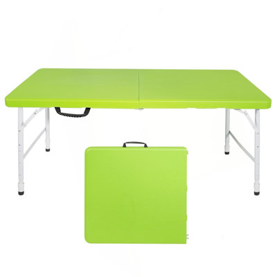Table pliante portative 4 pi 4 po poids pliable intérieur et extérieur 135 kg