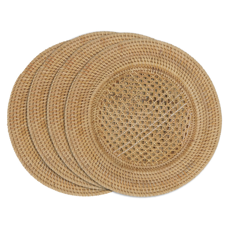 Chargeur Hicklin Sousplat 13 po, Naturel
