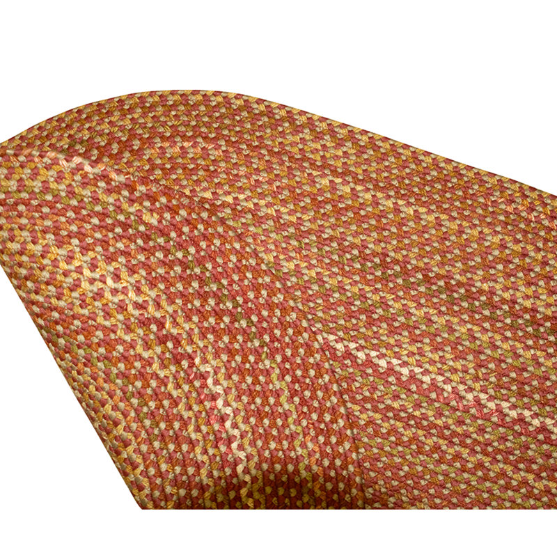 Hand Knotted Wool Area Rug in Red