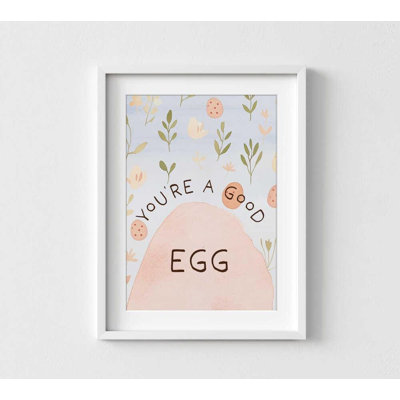 Vous êtes un bon œuf imprimé - Décoration de Pâques