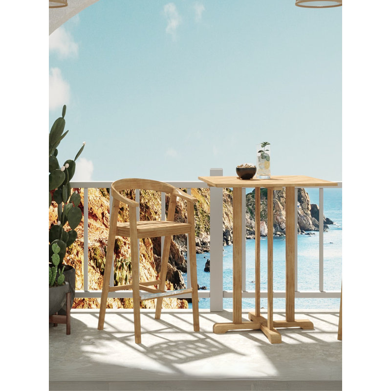 Solid Wood Bar Table