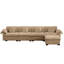 Très grand canapé en velours brun clair avec coussins haute résilience et rangement modulaire spacieux-1105883238-1105883241