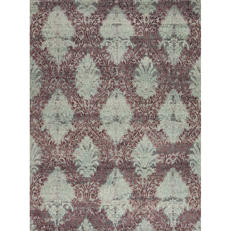 Très Jolie Hand Knotted Wool Area Rug