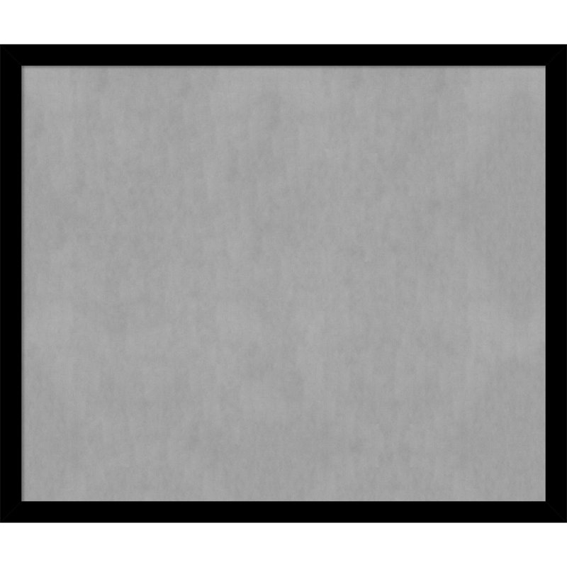 Tableau magnétique basique noir Basic, H 43 po x l 51 po