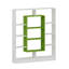 Cilegon 141.8cm H x 130cm W Bookcase-25304958