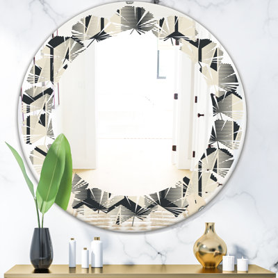 Miroir de salle de bain Leaves