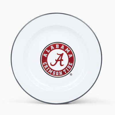 Crow Canyon Enamelware U of Alabama Dinner Plates