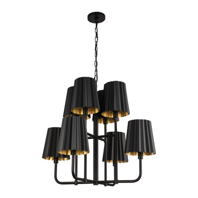 Lustre classique unique à 8 lumières Tindra