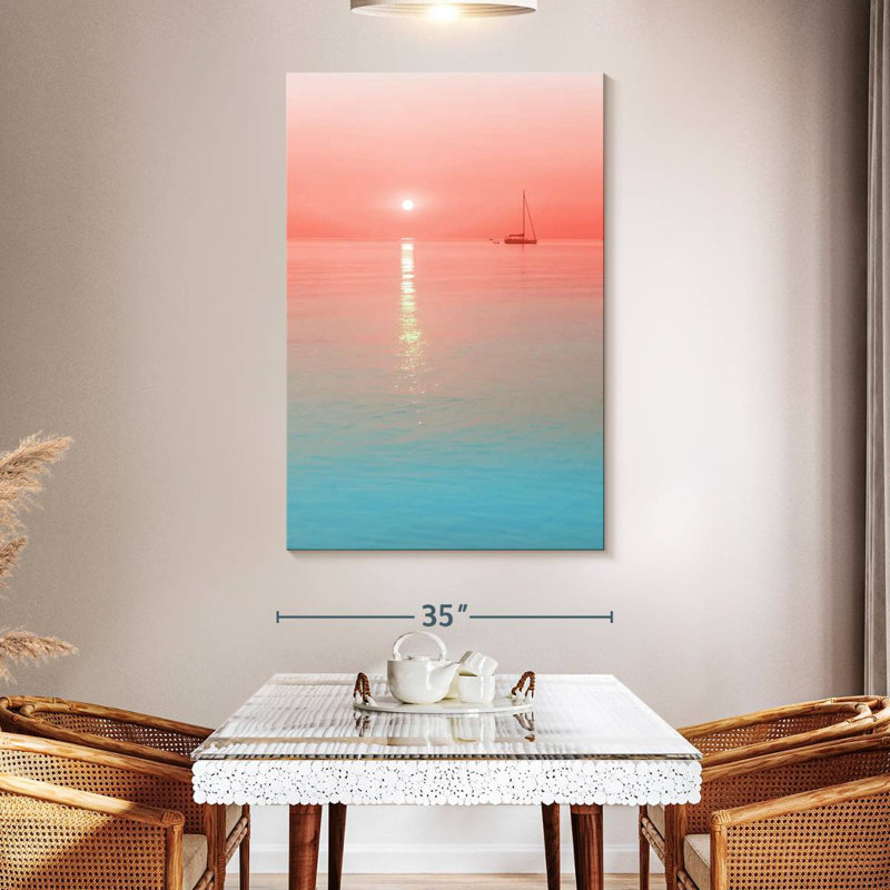 Gillard Coral Sea Sunrise, H 51 po x l 34 po