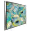 «Fresh Teal Flowers III», reproduction de peinture acrylique-25341967-25341954