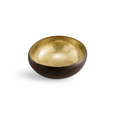 Pebble Gold Stainless Steel Serving Bowl