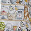Pantry Cats Floral Cotton Bib Apron