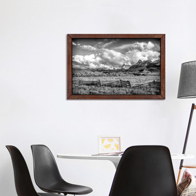 Colorado Fields by Dan Ballard - Floater Frame Print on Canvas