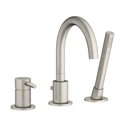 Modern 1 Handle Deck Roman Tub Faucet