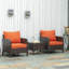 Henriet Rattan Sofa Set