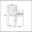 Emerson Dining Chair Set Of 2, Stylish Gray Finish With Durable Acacia Wood And Comfortable Wicker Seats For Outdoor Use-1715488154