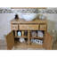 Ralph 1000 mm Freestanding Single Vanity with Vessel Ceramic Basin
