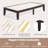 14 Inch Solid Wood Platform Bed Frame-686123429-686123431