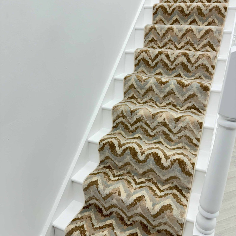 Stair Runner Damask Area Rug, Stair Runner 66 x 450 cm