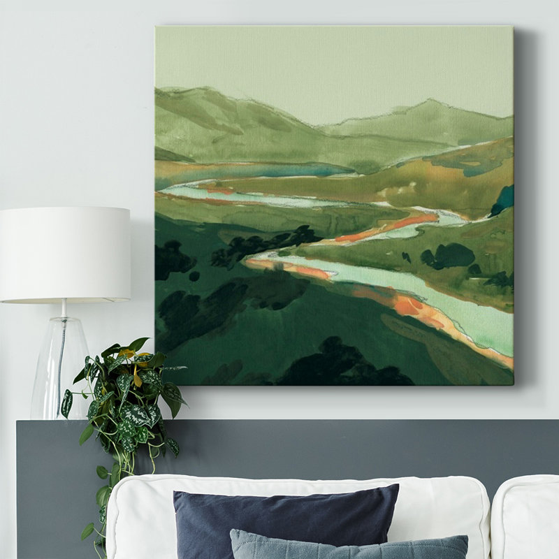 «Wires I» sur toile, H 32 po x l 32 po