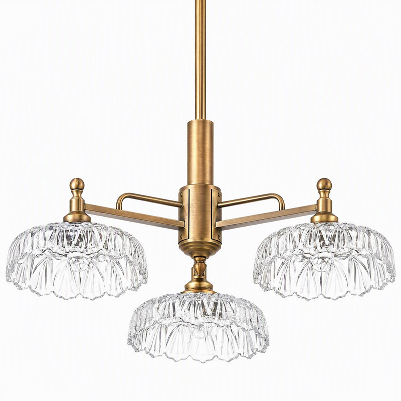  Luminaire suspendu lustre 3 lumières rétro, 3 lights