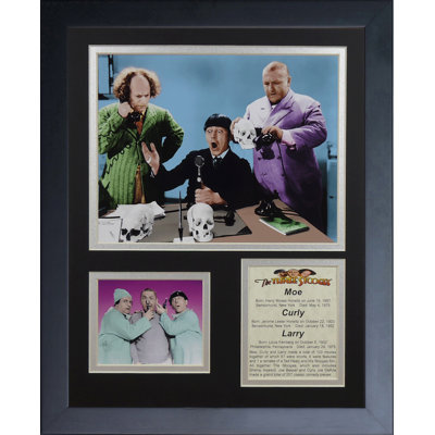 The Three Stooges Framed Memorabilia
