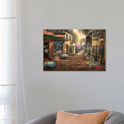 «French Town» par Ruane Manning - reproduction d'art