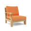 Riviera Outdoor Teak One Arm Lounge Chair
