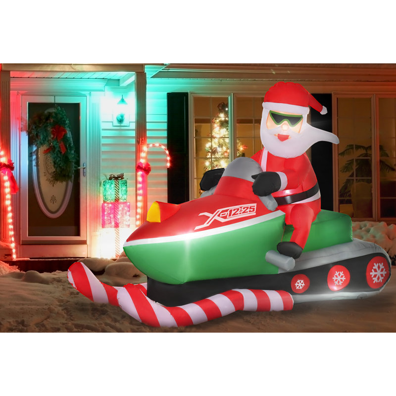 Père Noël gonflable