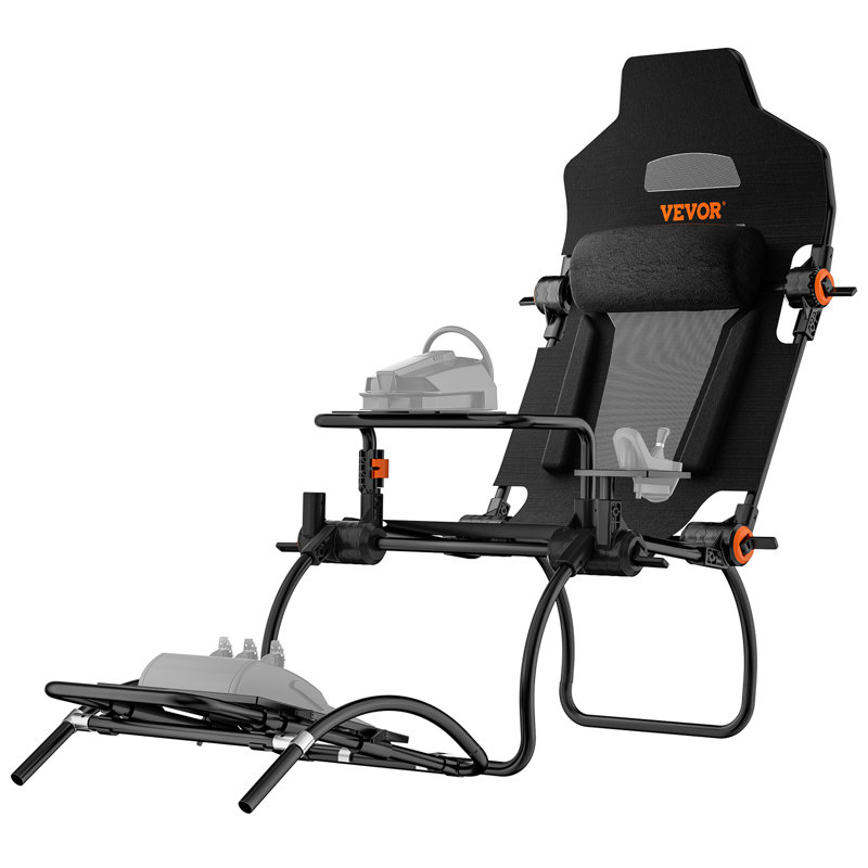 Support de volant de course pliable pour Logitech G923 / G920 / G29 Compact, H 37,40 po x l 70,90 po x P 33,10 po