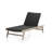 Neecy Outdoor Teak Wood Chaise Lounge-63791246
