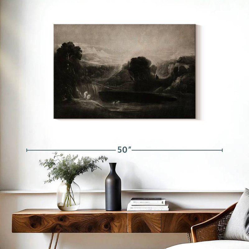 Leisha Paradise Adam And Eve, 24" H x 36" W