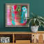 «Tropical Whimsy Arrangement», peinture sur toile encadrée-2133108611-2133108619