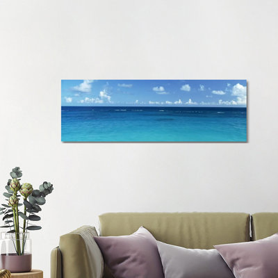 View Of The Atlantic Ocean, Bermuda by Panoramic Images - Wrapped Canvas Panoramic Gallery-Wrapped Canvas Giclée