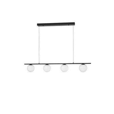 4 - Light Black LED Kitchen Island Pendant