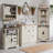 Taeron Oak Freestanding Bathroom Cabinet-802035388