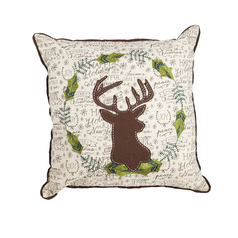 Housse et insert de coussin carré Holiday