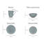 Sofia Dinnerware Set 16 Piece - Service for 4-97623117