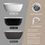 Baignoire autoportante contemporaine autoportante 67 po. X 29,5 po. 67 po. X 29,5 po.-92300967
