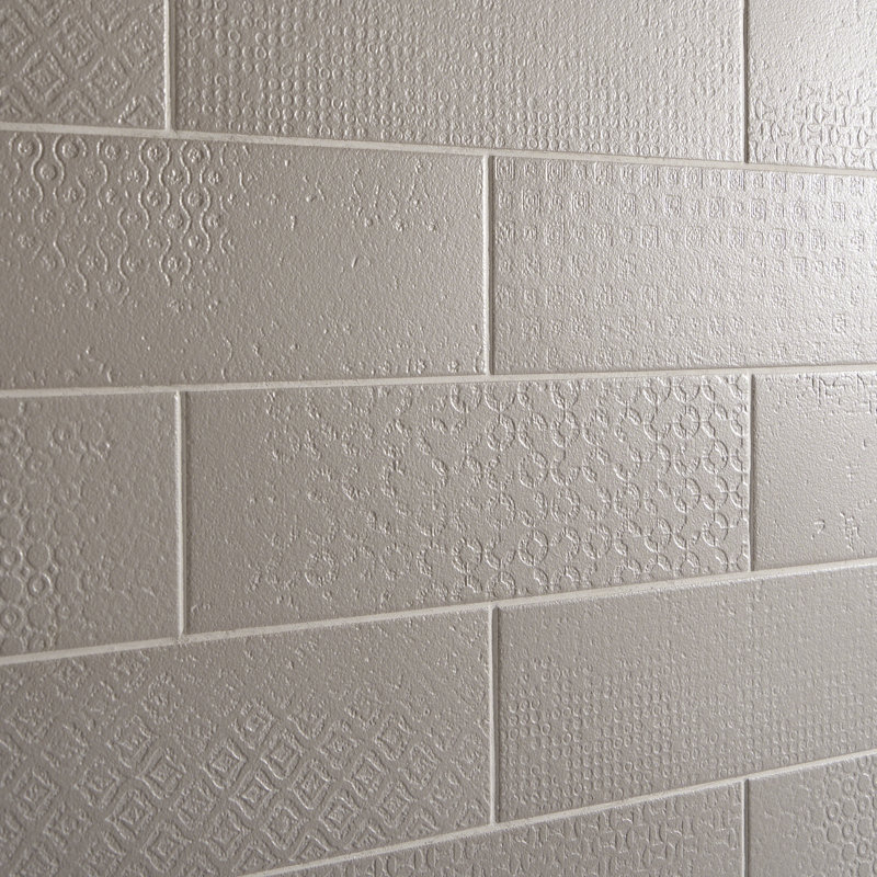 Fabricio 4 in. x 12 in. Matte Porcelain Subway Floor and Wall Tile (30 pieces / 8.72 sq. ft. / box), Gray