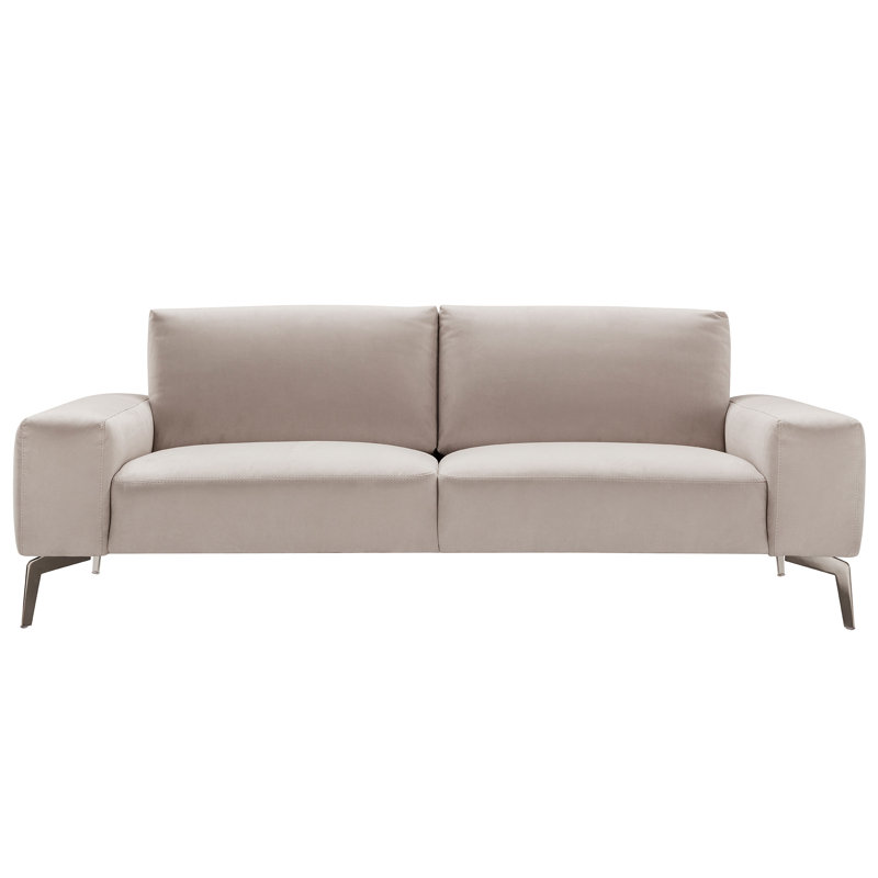 Callowhill Microfiber Sofa In Light Gray