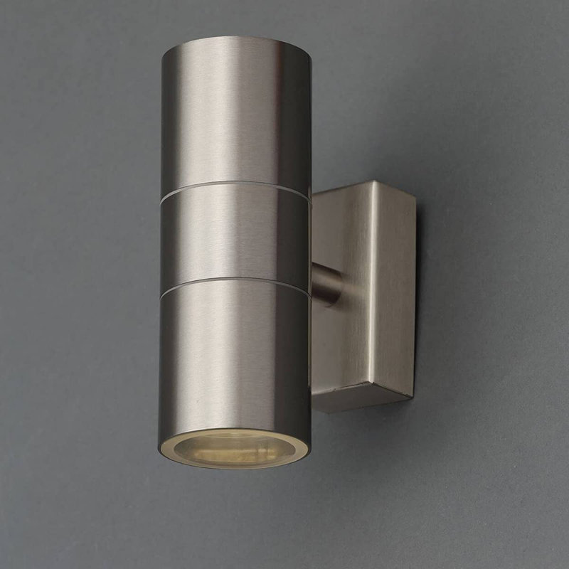 Mull 2 - Bulb Outdoor Sconce, Grey