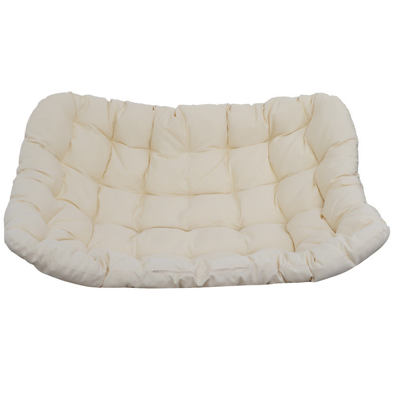 Outdoor Large Polyester Seat Cushion, Beige