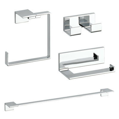 Ensemble de quincaillerie de salle de bain 4 pièces delta Vero
