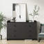 Commode à 6 tiroirs, commode à 6 tiroirs avec rangement large, armoire contemporaine à 6 tiroirs, armoire d'entrée