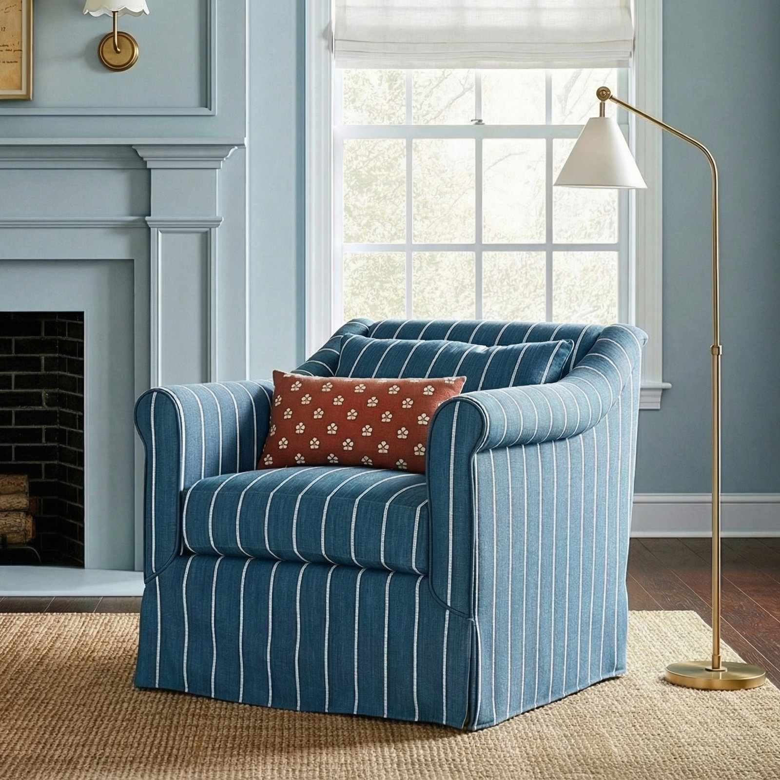 Saul Swivel Armchair