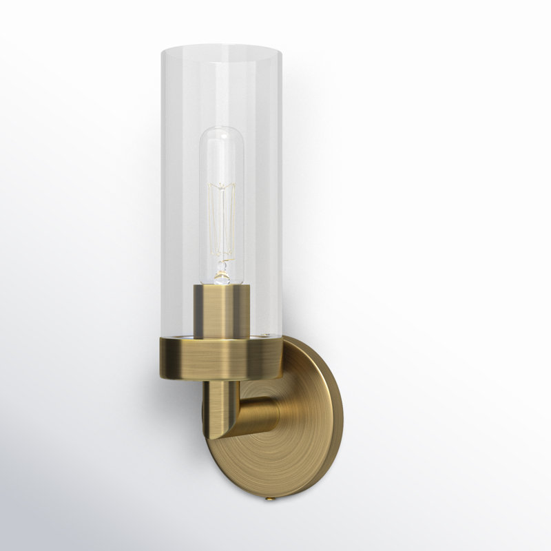 Quinnville Armed Sconce, Antique Brass