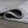 Asal Haze Solid Low-Pile Gray Rug