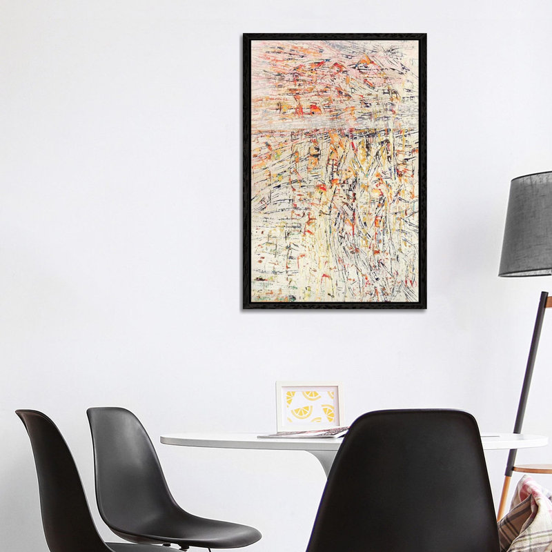 Marine Layer - Print on Canvas, 101.6 cm H x 66.04 cm W, Black Framed