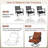 Lucy Outdoor Seat and Back Cushion（Set of 2 Seats, 2 Backs, 2 Pillows)-511783571